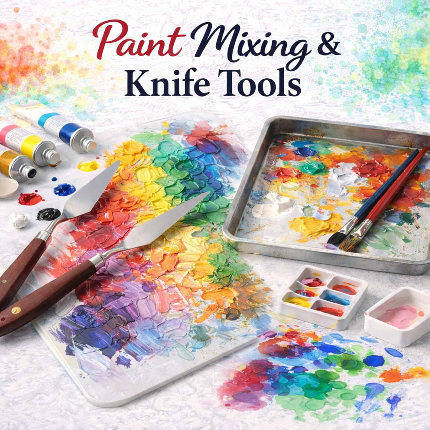 Paint Mixing & Knife Tools