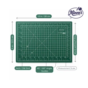 A4 Self-Healing Cutting Mat â€“ 11 Ã— 8 Inch (Green)