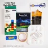 Acrylic Art Combo Pack with Canvas Pad â€“ 750 Tk