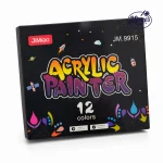 Acrylic Painter Marker Set – 12 Colors