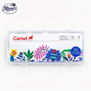 Camel Artist Acrylic Colours â€“ 10 Shades (15ml)