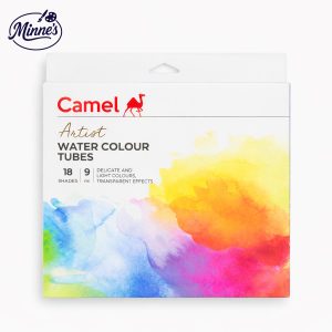 Camel Artist Water Colour Tubes â€“ 18 Shades (9ml)
