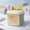 Cute Bear Mini Drawer Desk Organizer (Green)