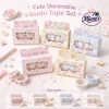 Cute Cartoon Decorative Washi Tape Set â€“ 4 Rolls
