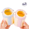 Cute Cartoon Desktop Trash Bin with Lid (Mini Desk Dustbin)