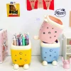 Cute Pig Pen Holder Desk Organizer (Pink)
