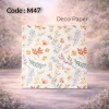 Deco Paper Autumn Leaf Botanical Design â€“ M47
