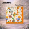 Deco Paper Cartoon Animal Party Design â€“ M41
