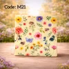 Deco Paper Floral Butterfly & Bee Design â€“ M21