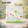 Deco Paper Heart Flower Cartoon Design â€“ M18