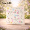 Deco Paper Pastel Floral Butterfly Design â€“ M20