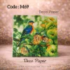 Deco Paper Soft Birds Nature Design â€“ Code M69