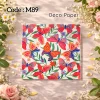 Deco Paper Soft Butterfly Floral Design â€“ Code M89