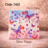 Deco Paper Soft Colorful Butterfly Design â€“ Code M65