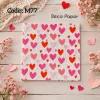 Deco Paper Soft Cute Heart Pattern Design â€“ M77