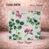 Deco Paper Soft Eucalyptus Floral Design â€“ M74