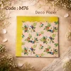 Deco Paper Soft Floral Bouquet Vintage Design â€“ M76