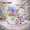Deco Paper Soft Mixed Floral Bouquet Design â€“ M34