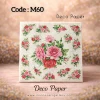 Deco Paper Soft Rose Bouquet Design â€“ Code M60