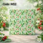 Deco Paper Strawberry Pattern Design – M12