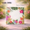 Deco Paper Tropical Floral Border Design â€“ M46