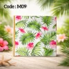 Deco Paper Tropical Leaf Floral Design â€“ M09