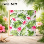 Deco Paper Tropical Leaf Floral Design – M09