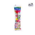 DOMS Tempera Colours â€“ 12 Shades Set (3ml Each)