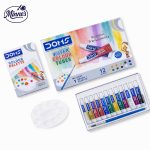 DOMS Water Colour Tubes â€“ 12 Shades (With Brush & Palette)