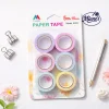 Forever Decorative Paper Tape Set â€“ 6pcs (5m Ã— 15mm)