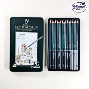 Giorgione Sketching Art Pencil Set (12 Pieces)