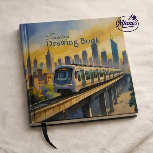 Hearts Travelers Drawing Book â€“ City Train