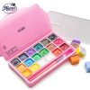 HIMI Metallic Gouache Paint Set â€“ Jelly Cup 18 Colors (30g Each)