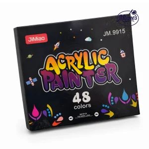 JiMiao Acrylic Painter Marker Set â€“ 48 Colours (JM9915)