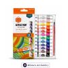 Keep Smiling Acrylic Paint Set – 12 Colors (12ml Tubes) Front View