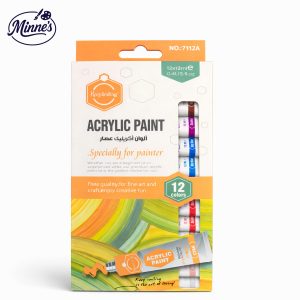 Keep Smiling Glass Paint Set â€“ 12 Colours (12ml Each)