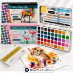 Keep Smiling Water Colour Set – 54 Pieces Front View