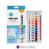 Keep Smiling Water Paint Set – 12 Colors (12ml Tubes) Front View
