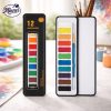 Keep Smiling Watercolors â€“ 12 Shades Compact Set
