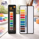 Keep Smiling Watercolors â€“ 12 Shades Compact Set