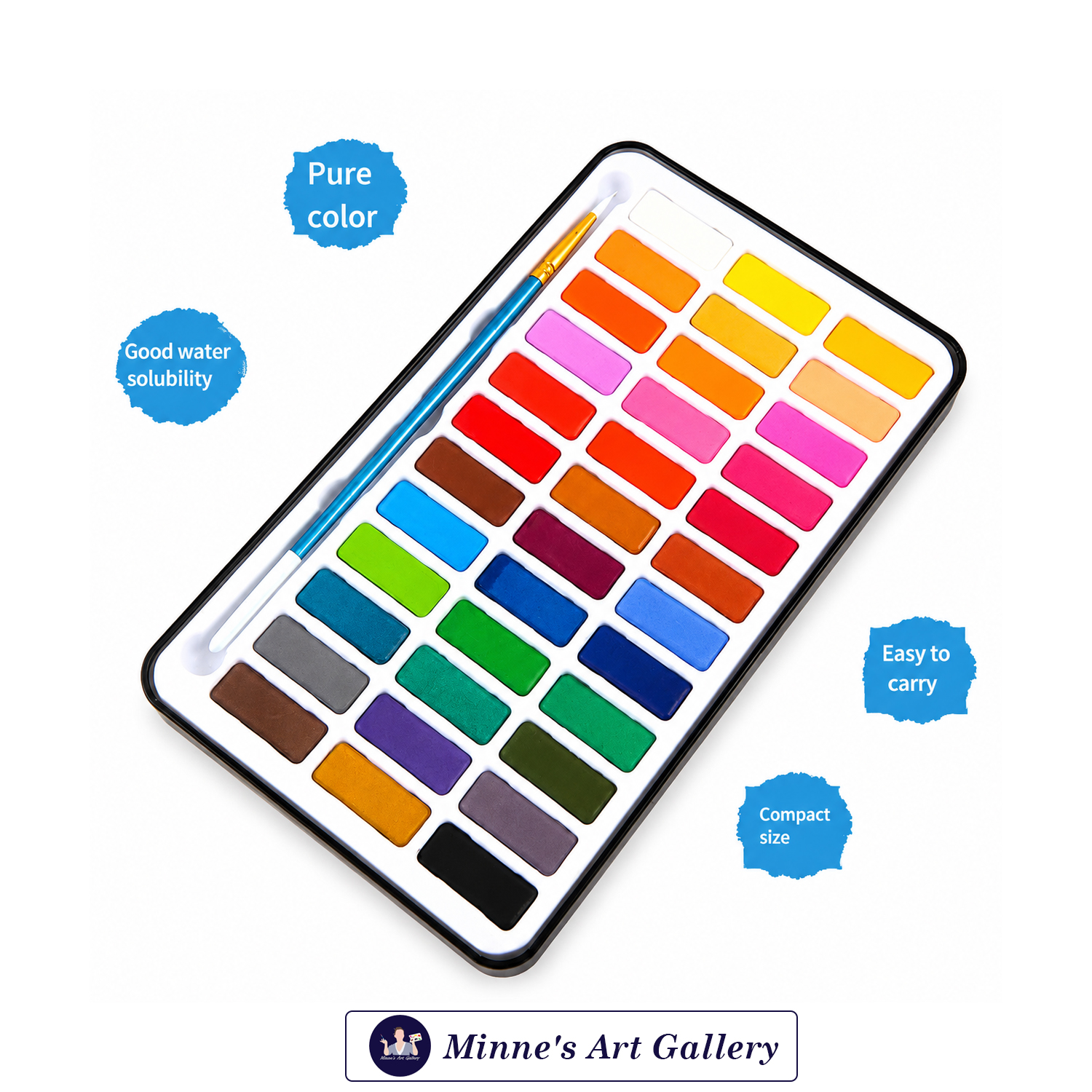keep-smiling-watercolors-compact-set-36-shades-creative-white Keep Smiling Watercolors – 36 Shades Compact Set (With Brush) Back View