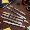 Keep Smiling White Highlight Pen 0.8 â€“ Smooth Writing Gel Pen