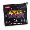 Kicy Acrylic Marker Set â€“ 12 Colors
