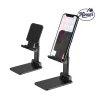 Mobile Phone Holder Stand Desktop â€“ Foldable Adjustable (Black)