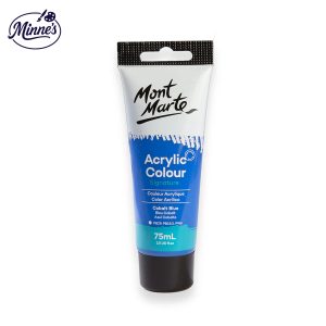 Mont Marte Acrylic Colour â€“ Signature Series (Cobalt Blue, 75ml)
