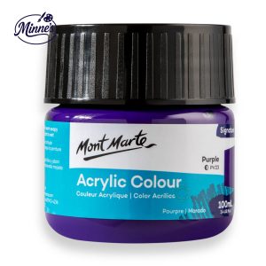 Mont Marte Acrylic Colour â€“ Signature Series (Light Purple, 100ml)