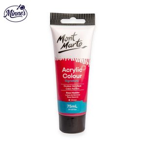 Mont Marte Acrylic Colour â€“ Signature Series (Rose Madder, 75ml)