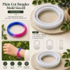 Plain Cut Bangles Mold Size 28 â€“ Round Silicone Mold