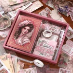 Royal Camelia Victorian Style Scrapbook Gift Set