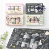 Vintage Decorative Washi Masking Tape Set â€“ 20 Rolls